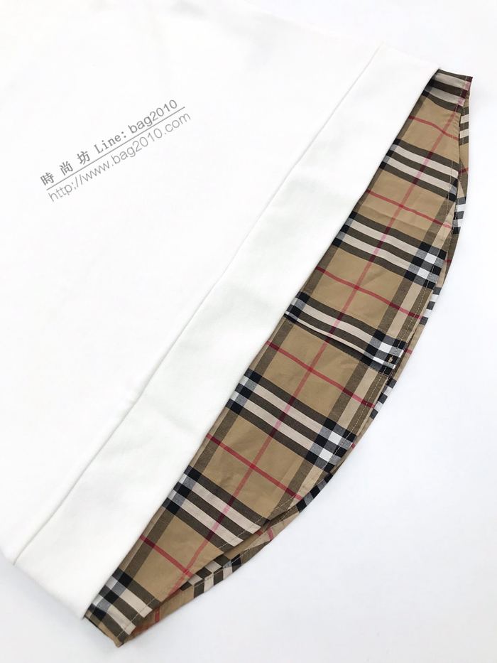Burberry男裝 巴寶莉20秋冬系列新品 格紋拼接款休閒衛衣  ydi3273
